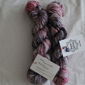Alwan Sultan sock yarn two skeins